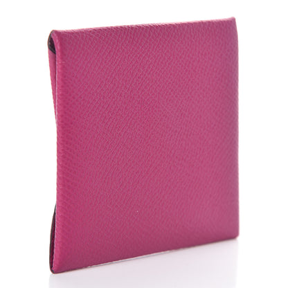 Hermes Epsom Bastia Coin Purse Rose Pourpre 3 of 7
