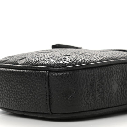 MCM Calfskin Ottomaar Small Tivitat Mini Crossbody Black 9 of 9