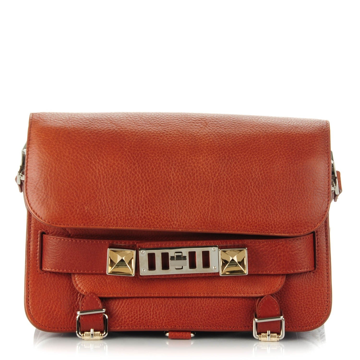 Proenza Schouler Calfskin PS11 Classic Shoulder Bag Saddle 1 of 8