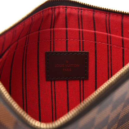 Louis Vuitton Damier Ebene Neverfull MM GM Pochette 6 of 14