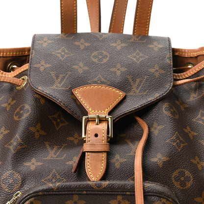 Louis Vuitton Monogram Montsouris MM Backpack 7 of 9