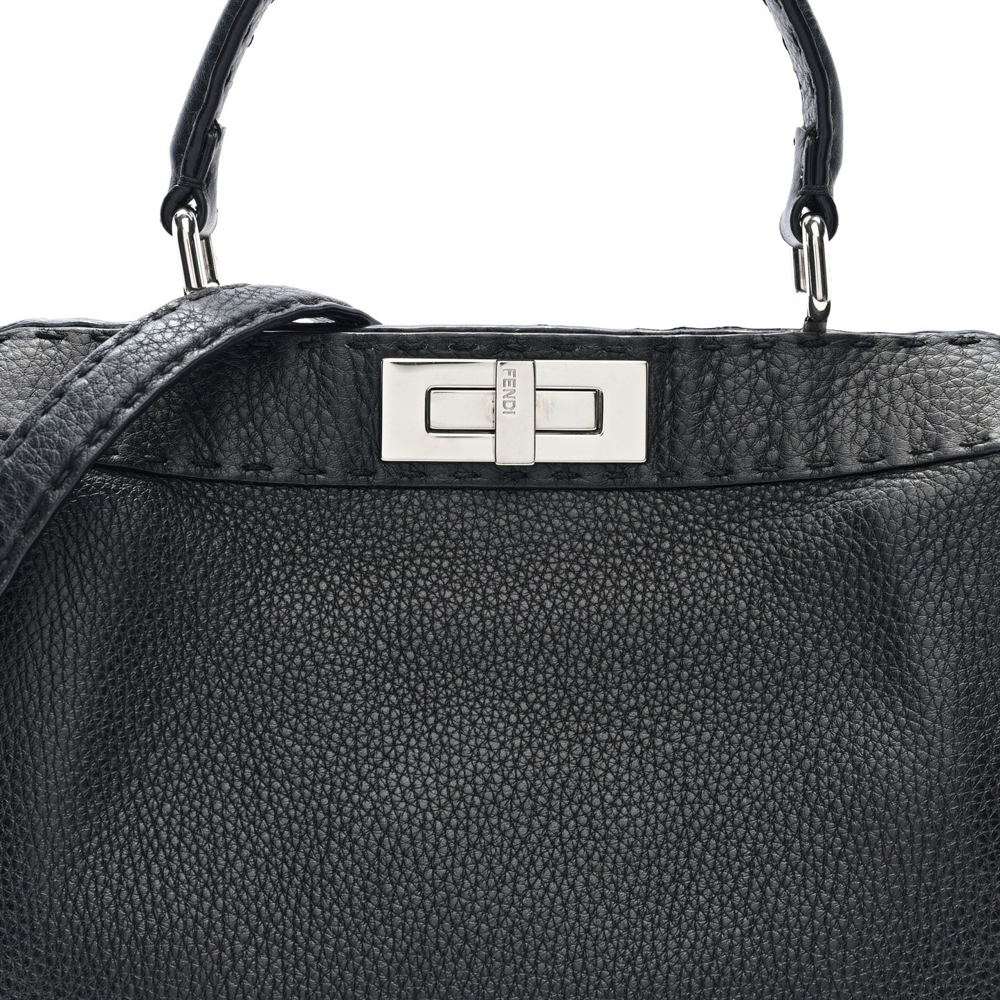Cuoio Romano Selleria Chamois Medium Peekaboo I SEE U Satchel Black Camel Sunflower