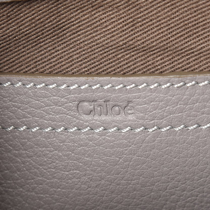 Chloe Calfskin Mini Marcie Round Crossbody Bag Cashmere Grey 7 of 10