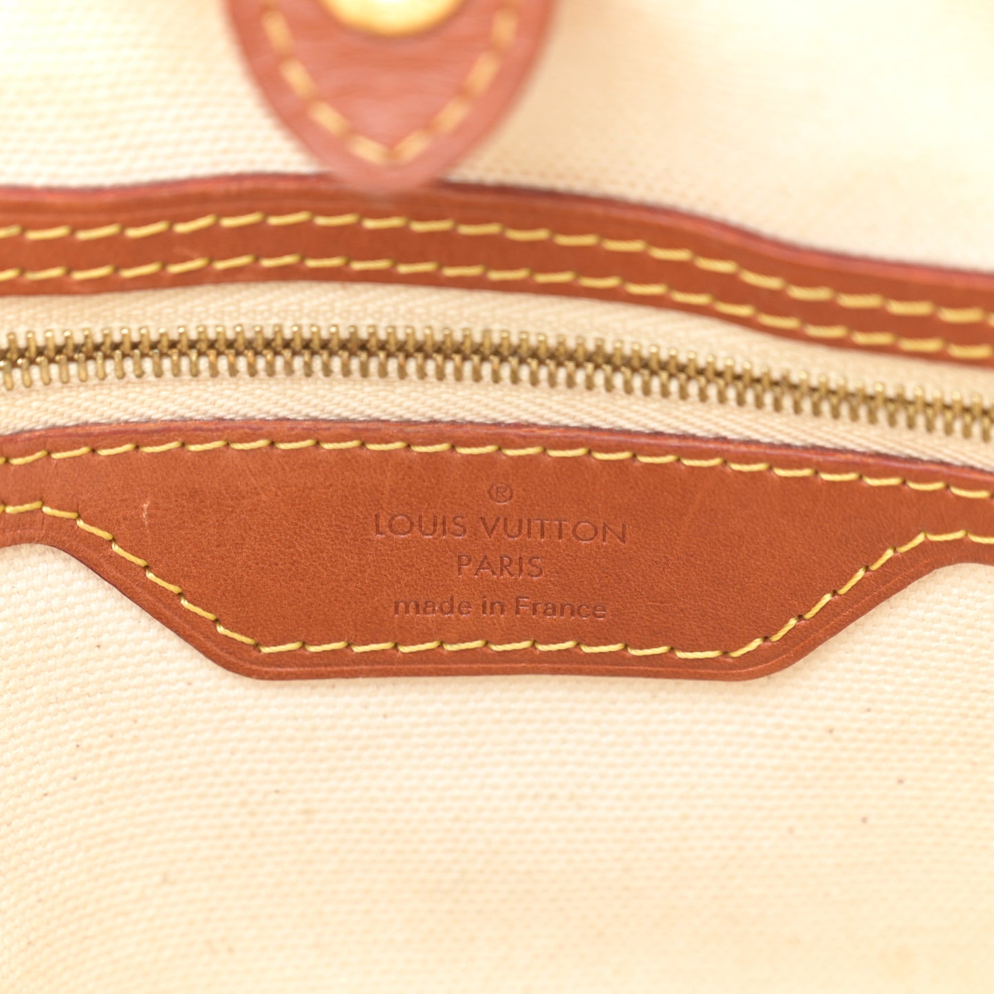 Monogram Rayures Tisse Sac PM