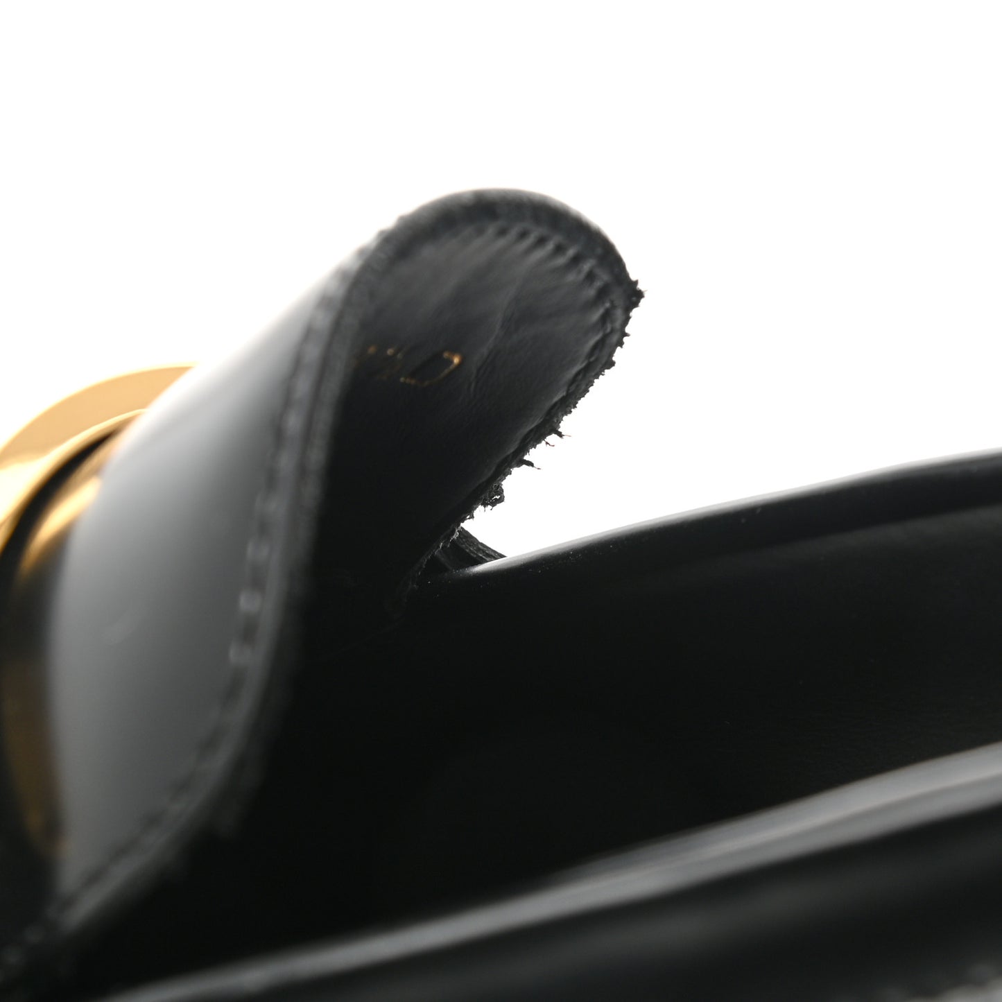 Brushed Calfskin Dior Code Lug Sole 15mm Loafers 38.5 Black