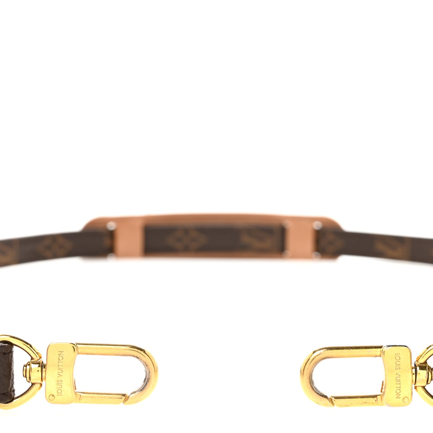 Monogram 16mm Adjustable Shoulder Strap