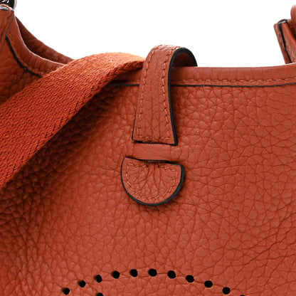 Hermes Taurillon Clemence Evelyne TPM Cuivre 8 of 12