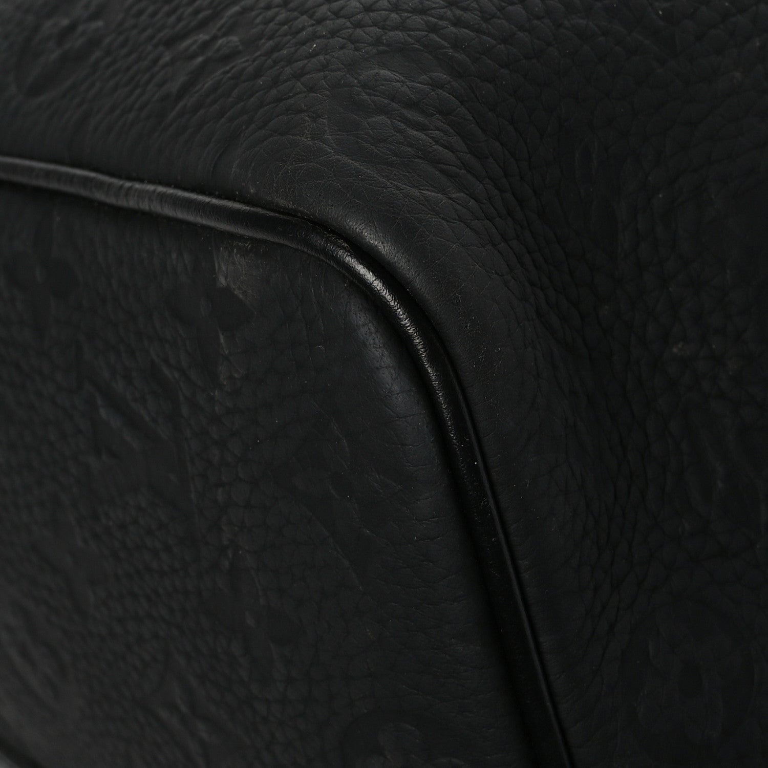 Louis Vuitton Taurillon Monogram Keepall Bandouliere 50 Black 9 of 11