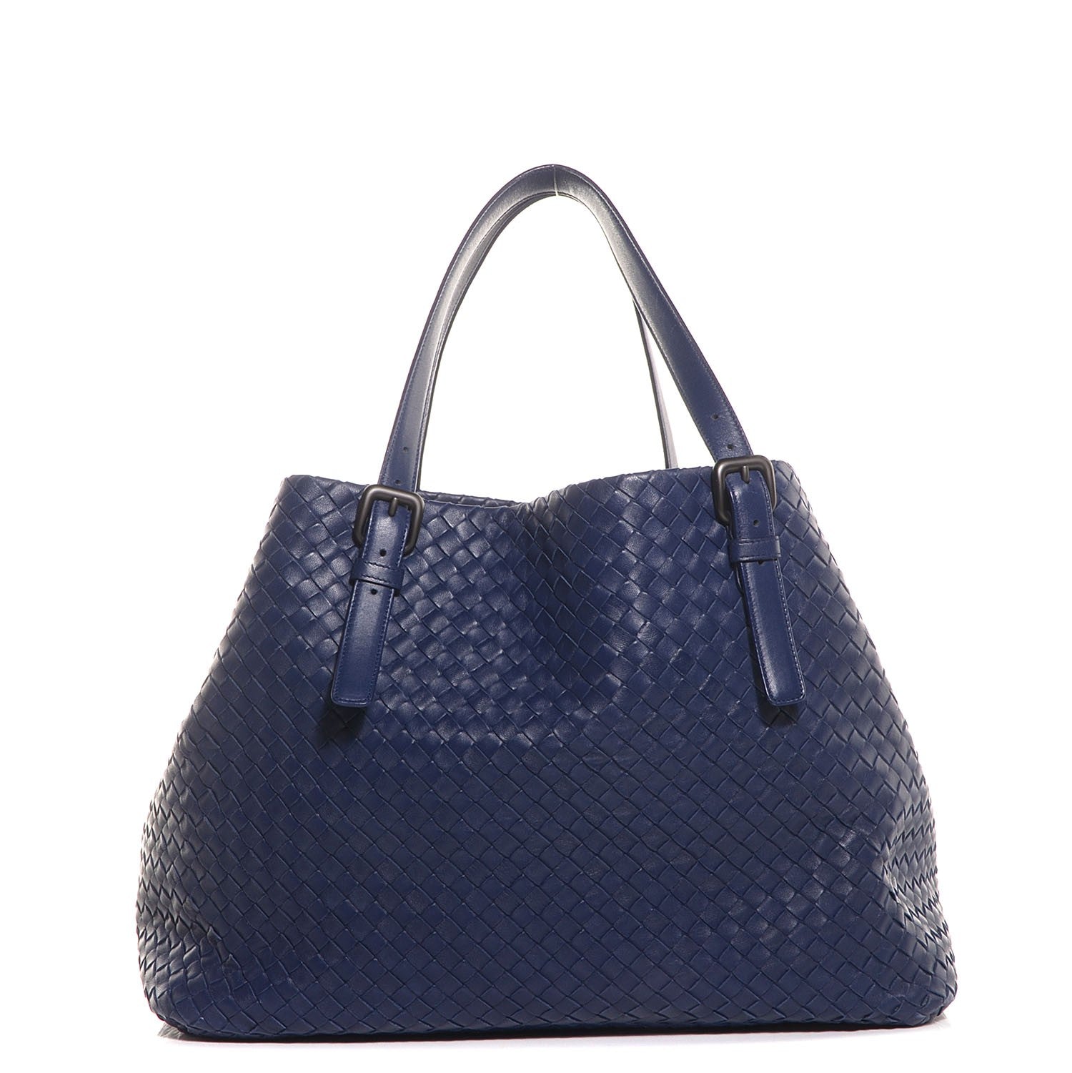 Bottega Veneta Nappa Intrecciato Large Seamless Tote Indigo 1 of 8
