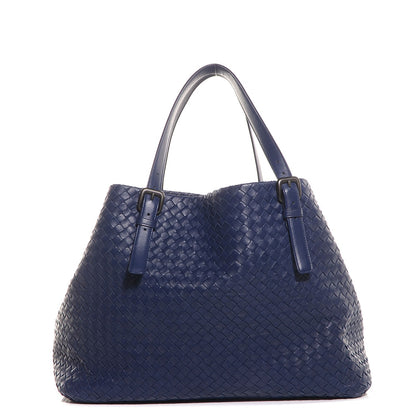 Bottega Veneta Nappa Intrecciato Large Seamless Tote Indigo 1 of 8