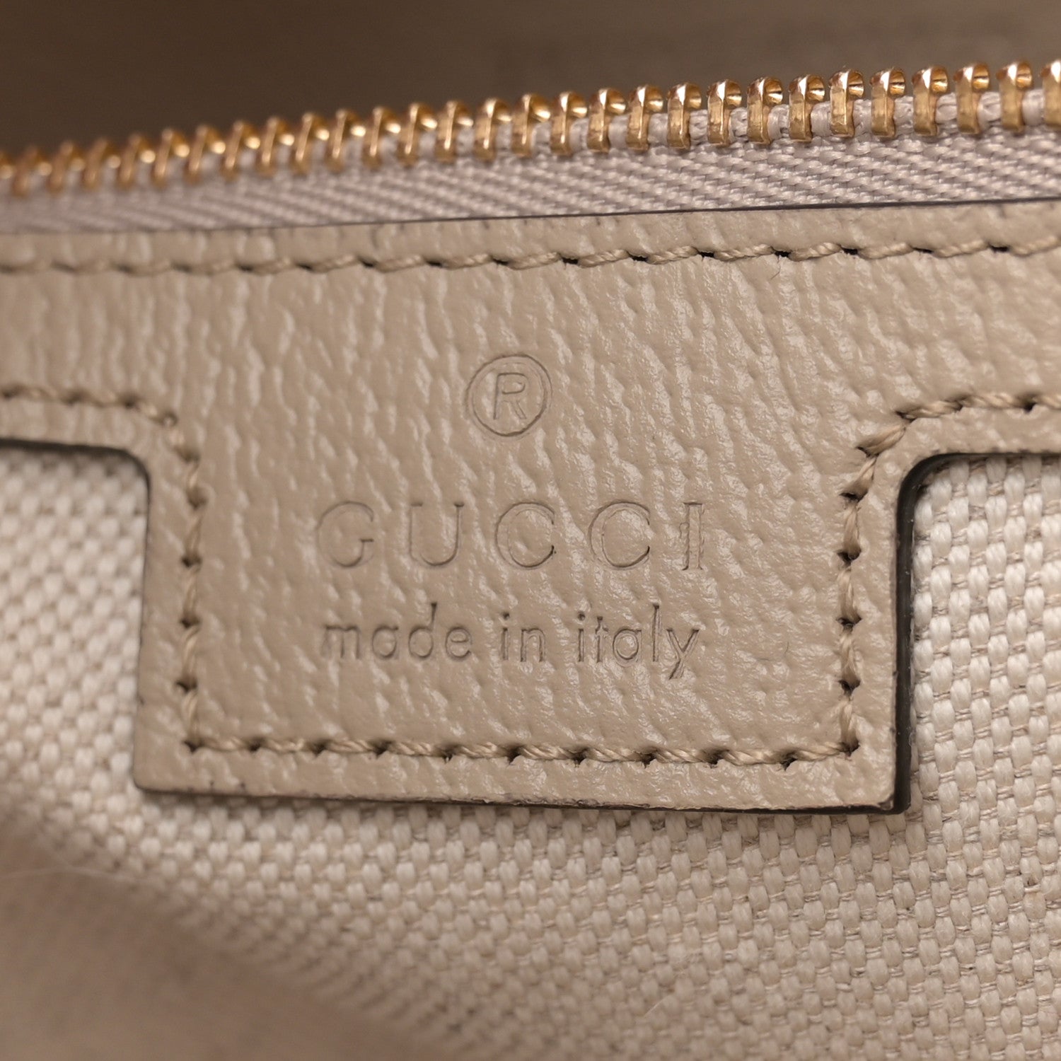 Gucci GG Supreme Monogram Web Large Ophidia Shoulder Bag Beige White Oatmeal 6 of 11