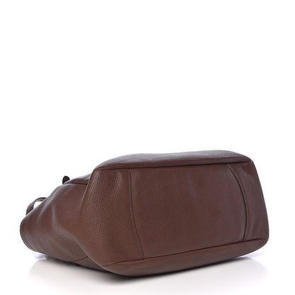 Prada Vitello Daino Shoulder Bag Bruciato 4 of 10