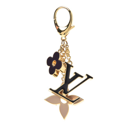 Louis Vuitton Fleur De Monogram Bag Charm Dore 1 of 3