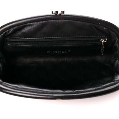 Chanel Lambskin Quilted Timeless Clutch Black 5 of 11