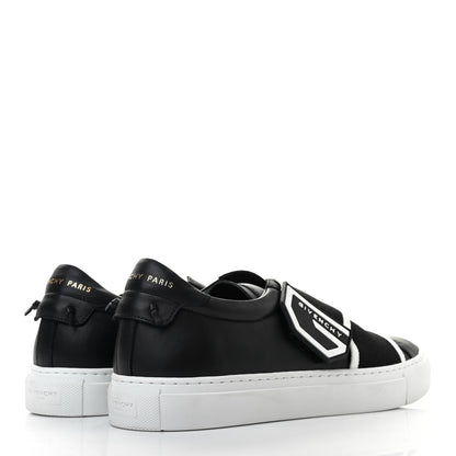 Givenchy Calfskin Velcro Band Mens Urban Street Sneakers 41 Black 4 of 8