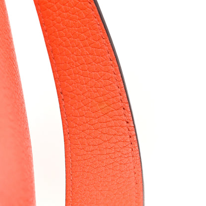 Hermes Taurillon Clemence Lindy 26 Orange Poppy 11 of 13