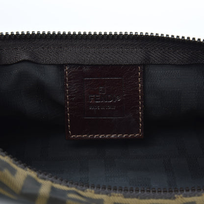 Fendi Zucca Zip Pouch Tobacco 5 of 9