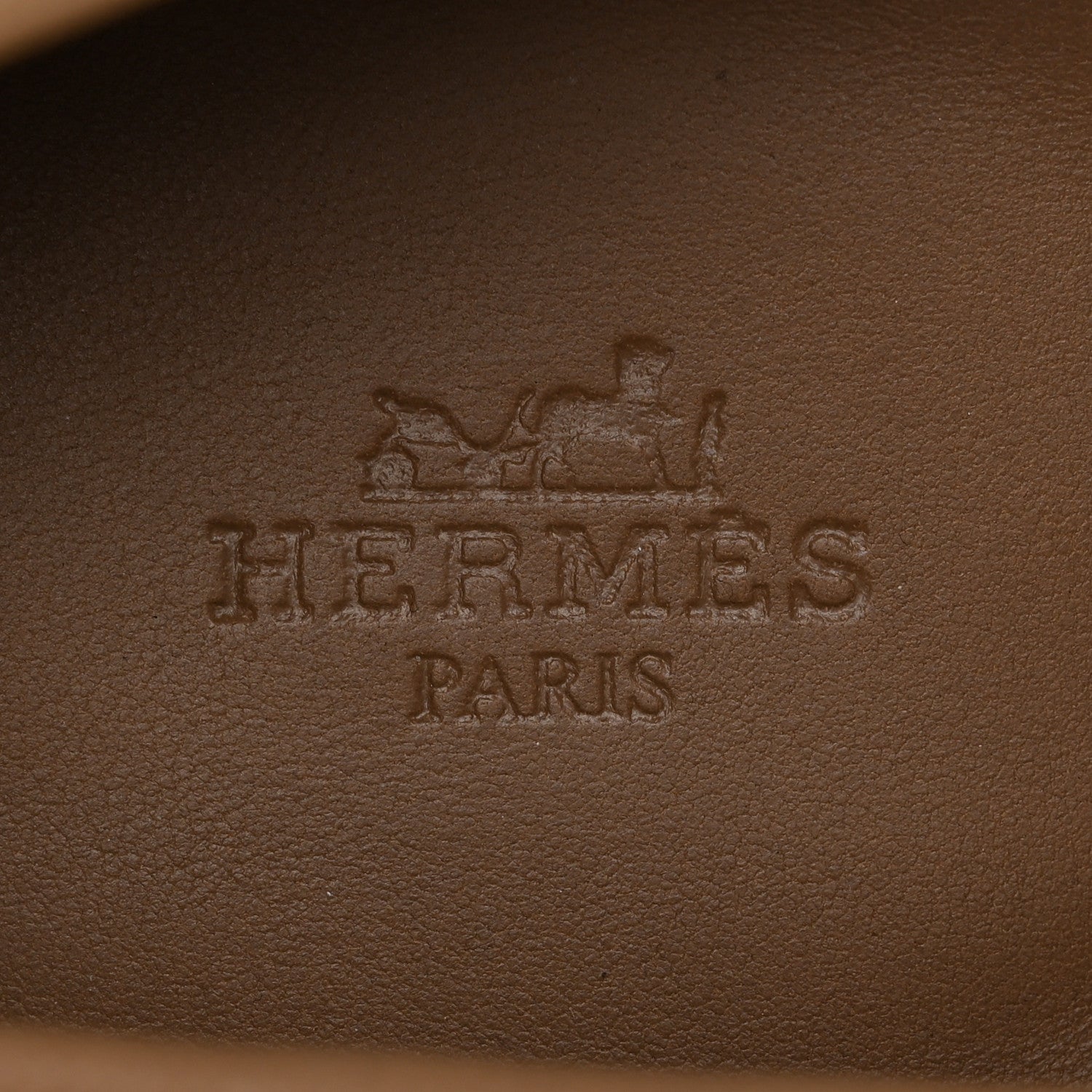Hermes Goatskin Womens Royal Loafers 39 Beige Argile 7 of 11