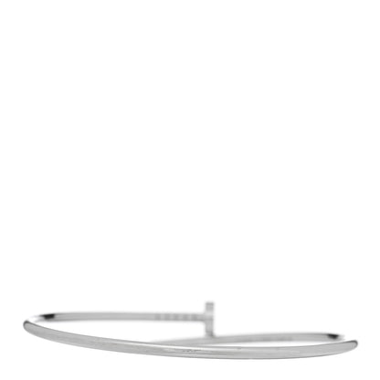 Cartier 18K White Gold Small Juste Un Clou Bracelet 19 2 of 4