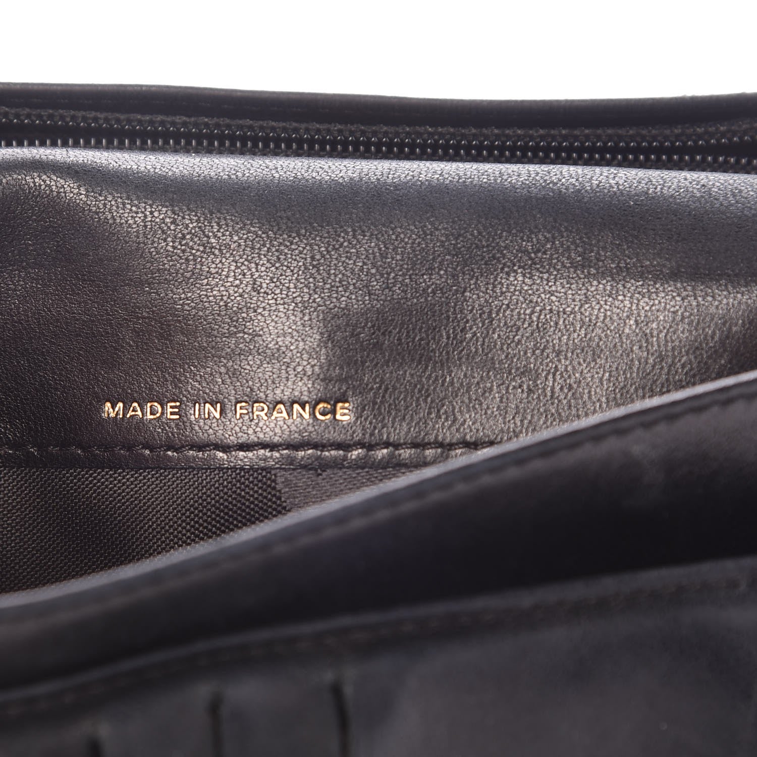 Chanel Caviar Timeless CC Yen Wallet Black 7 of 14