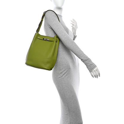 Hermes Togo So Kelly 22 Vert Anis 2 of 11