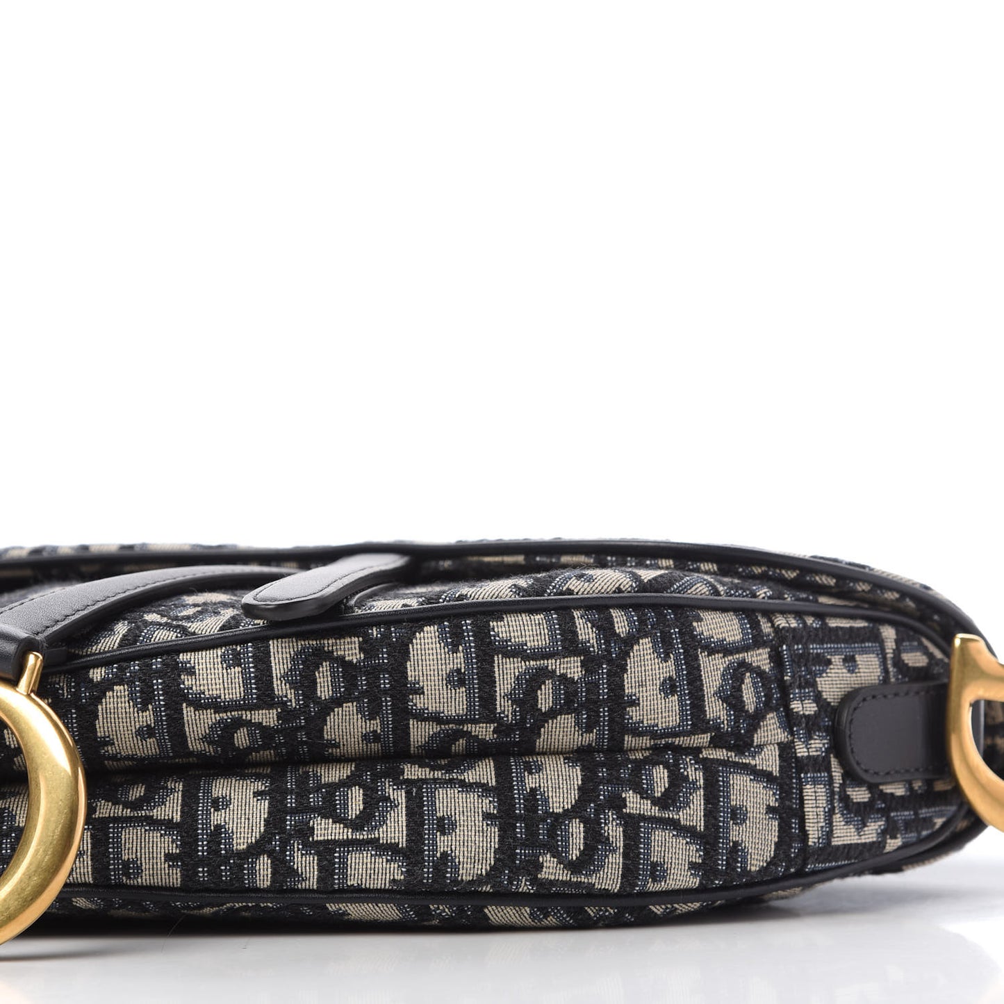 Oblique Saddle Bag Blue