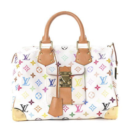 Louis Vuitton Monogram Multicolor Speedy 30 White 1 of 11