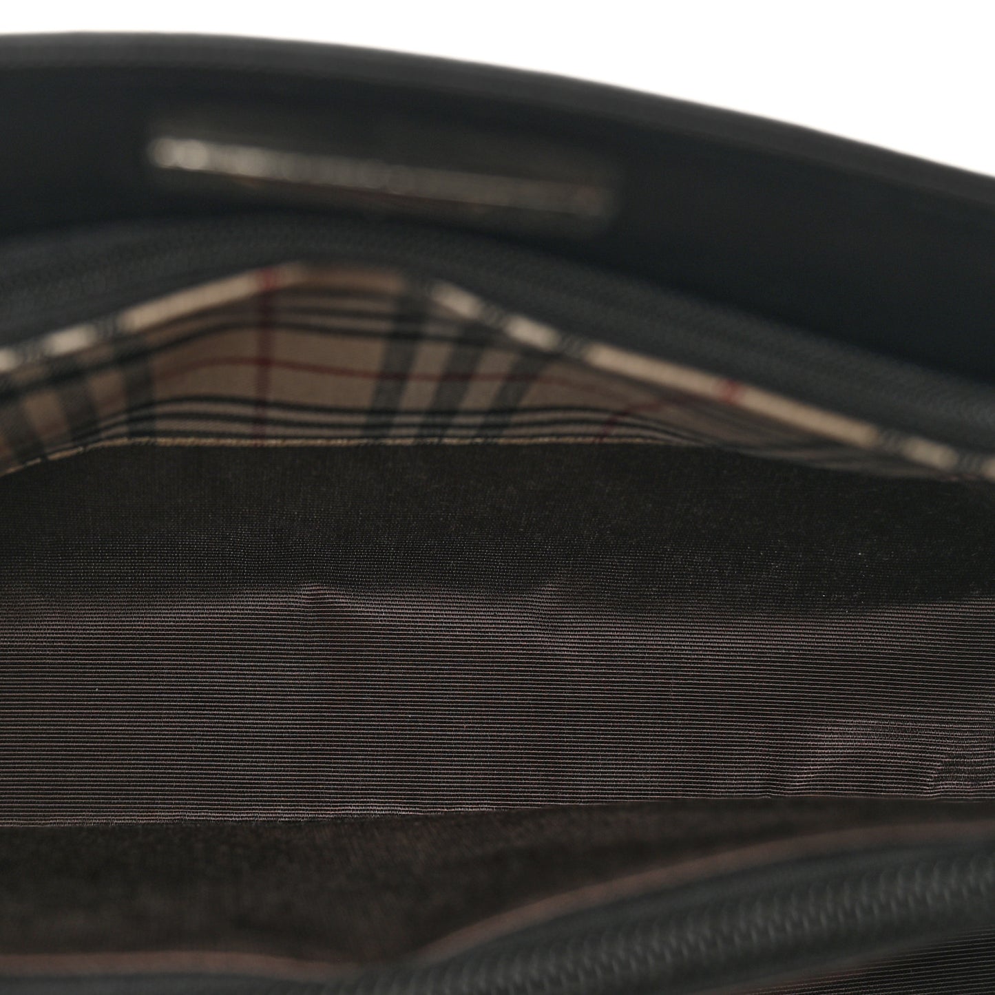 Derby Calfskin Top Handle Tote Black