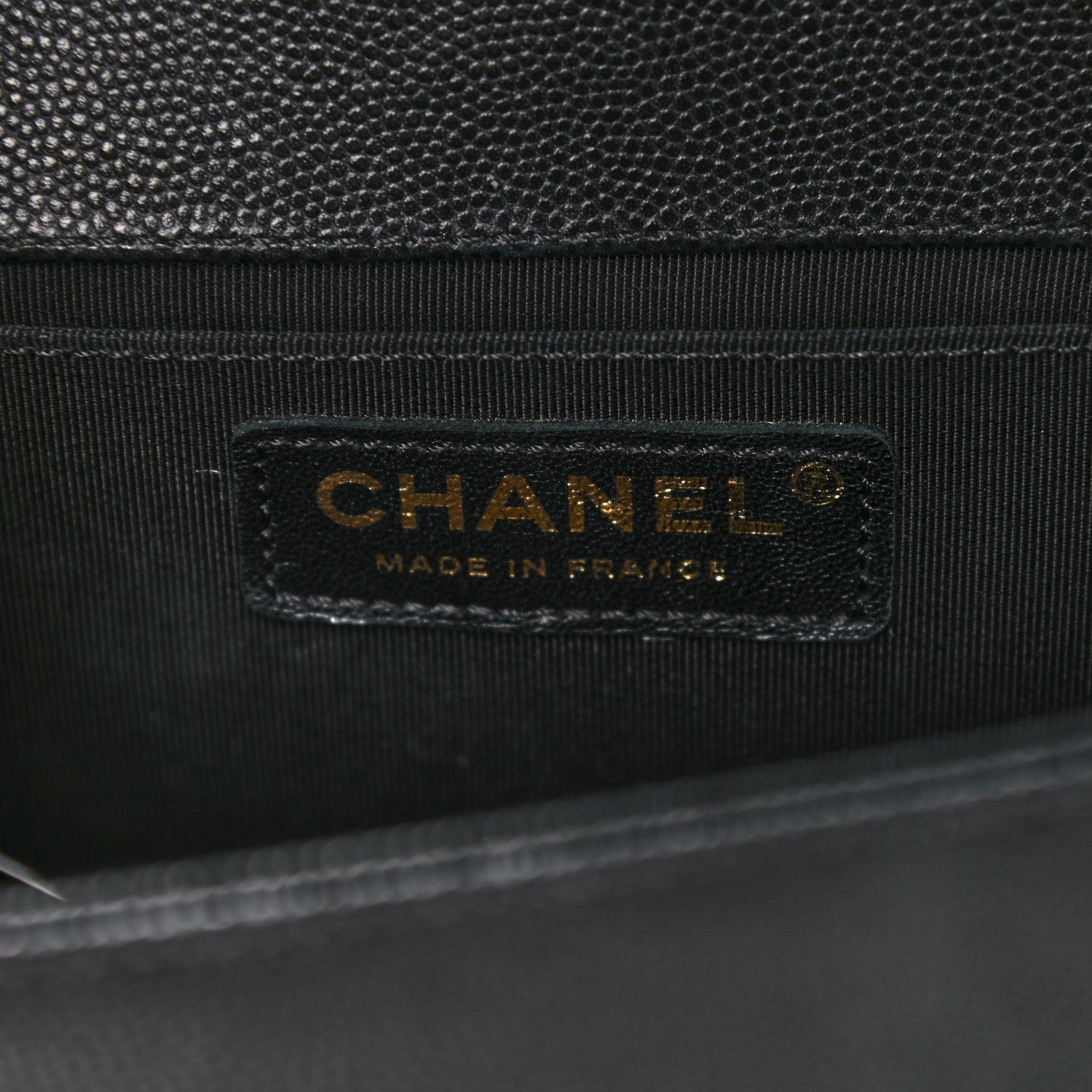 Chanel Caviar Quilted Medium Boy Flap Black 5 of 11