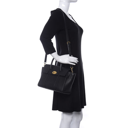 Mulberry Classic Grain Small New Bayswater Black 2 of 14
