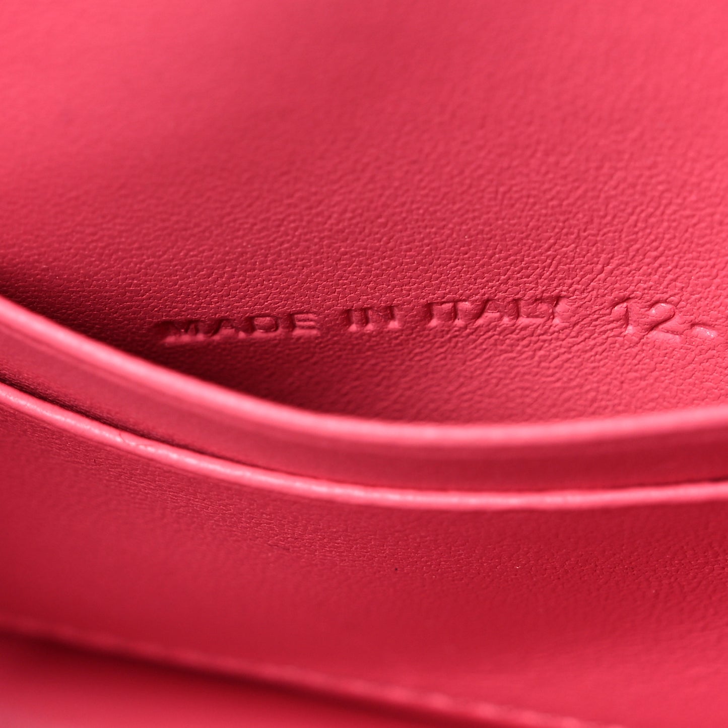 Supple Calfskin Caro Belt Bag Peony Pink