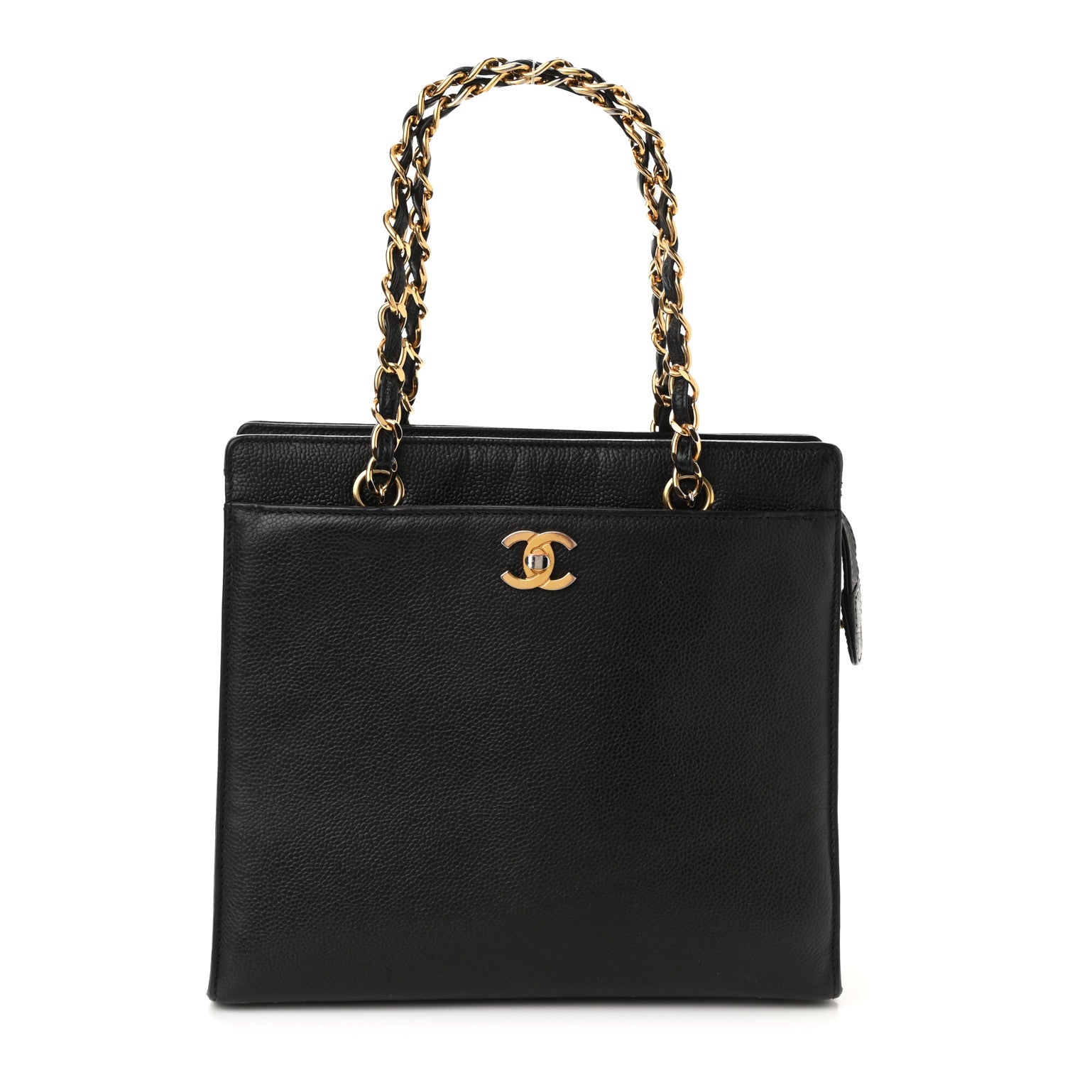 Chanel Caviar CC Shoulder Bag Black 1 of 10