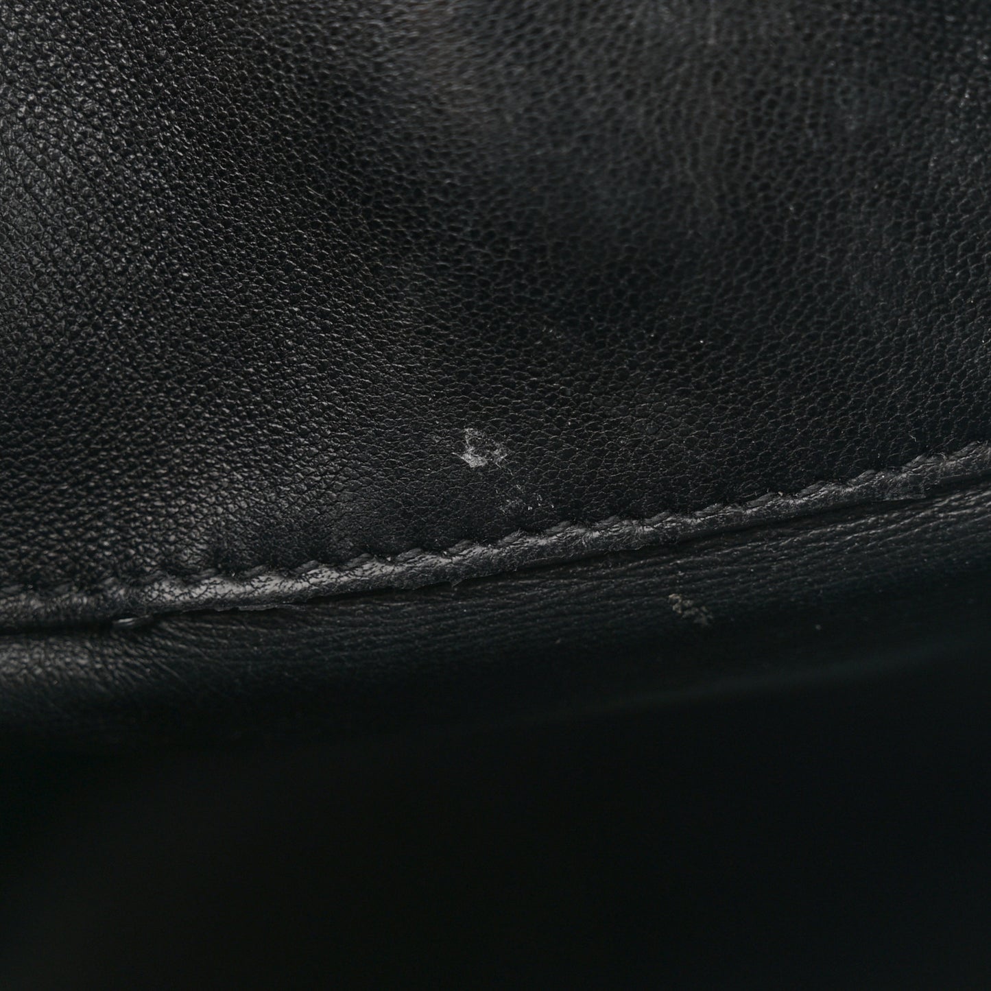 Lambskin Gabby Mini Bucket Bag Black