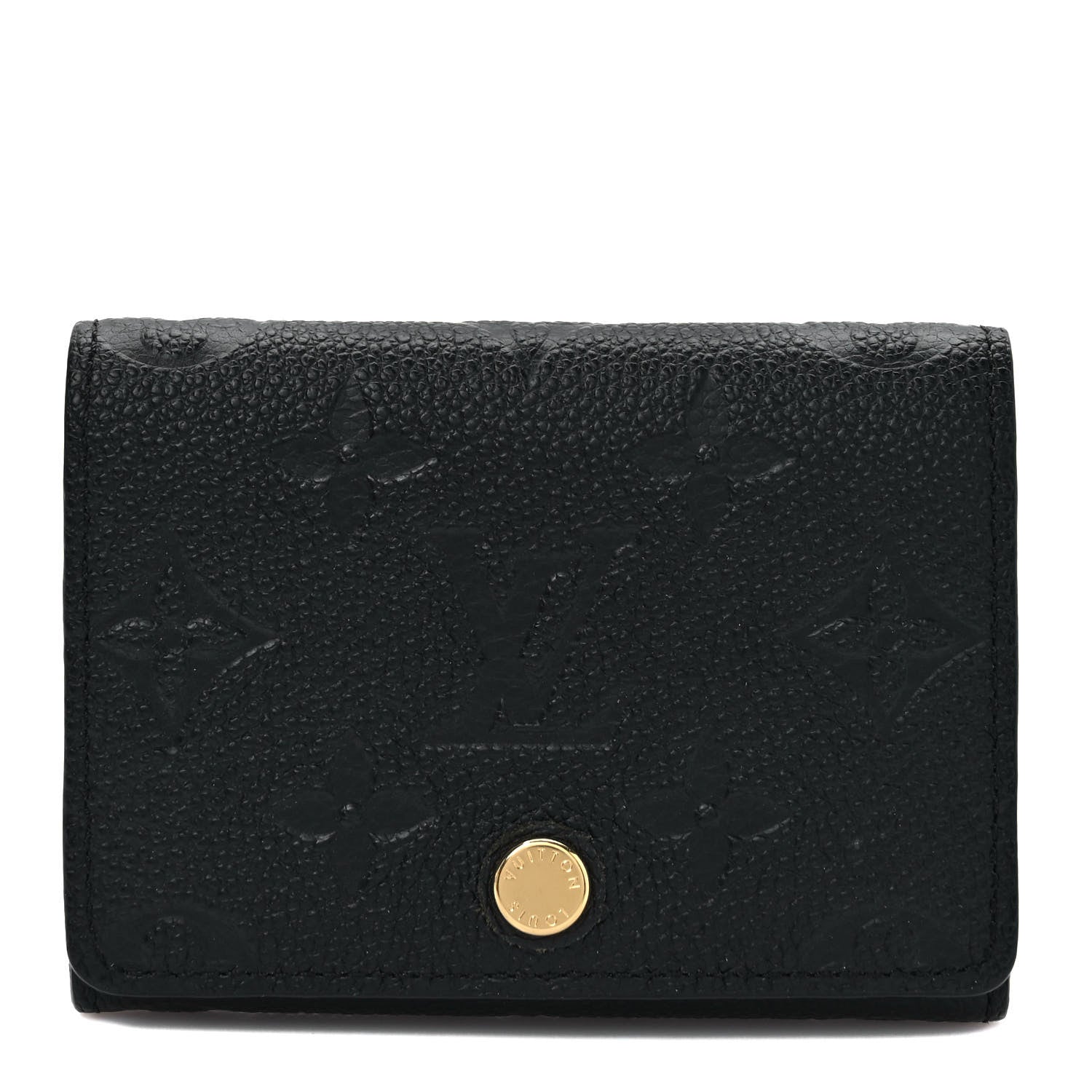 Louis Vuitton Empreinte Business Card Holder Black 1 of 7