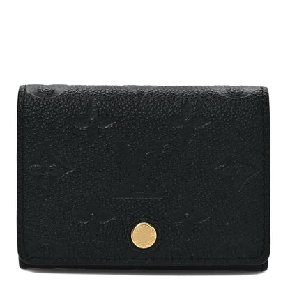 Louis Vuitton Empreinte Business Card Holder Black 1 of 7