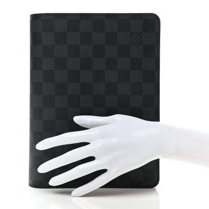 Louis Vuitton Damier Graphite Desk Agenda Cover 2 of 8