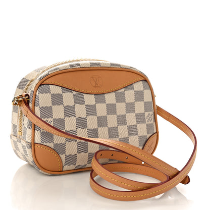 Louis Vuitton Damier Azur Mini Deauville 2 of 7