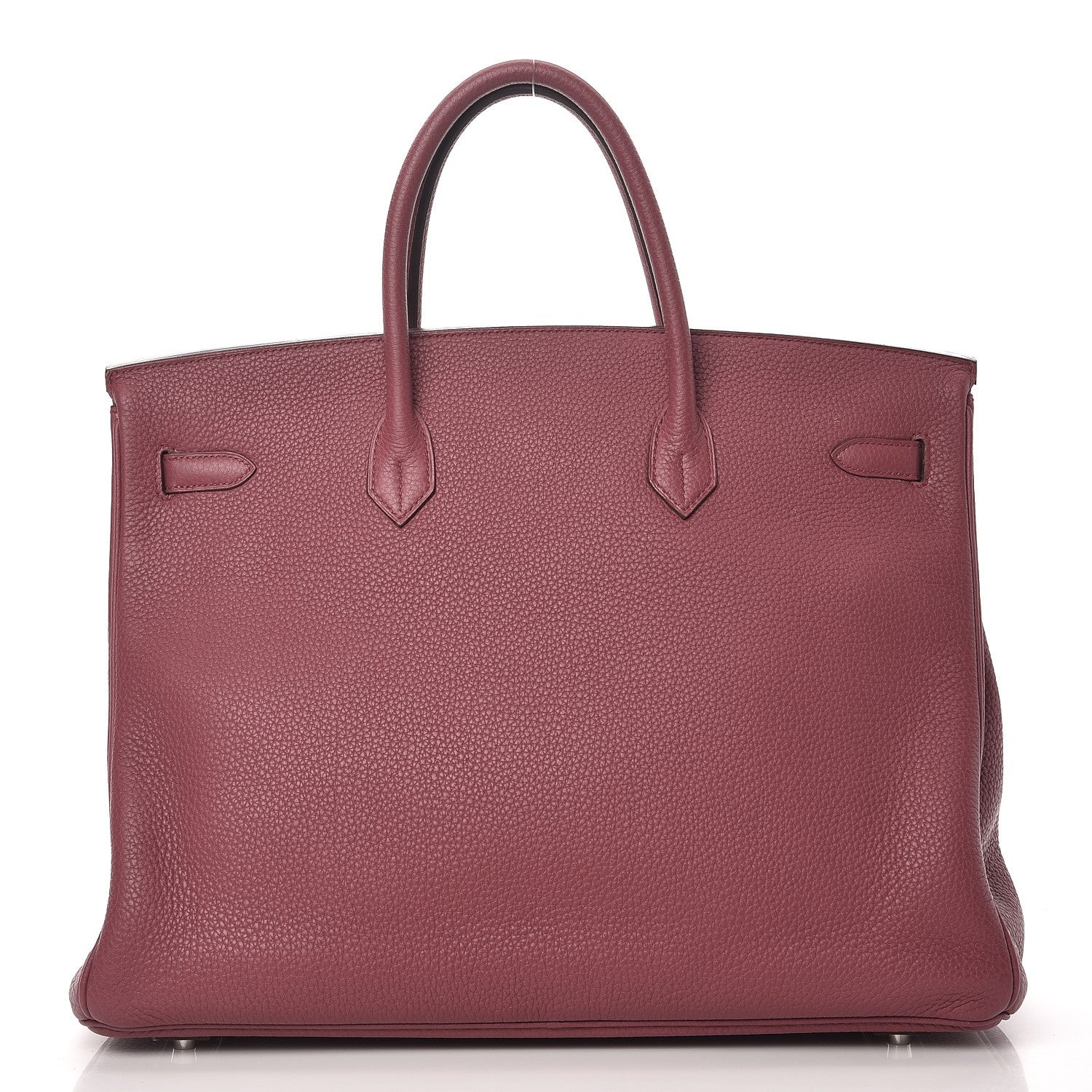 Hermes Taurillon Clemence Birkin 40 Bois de Rose 34 of 34