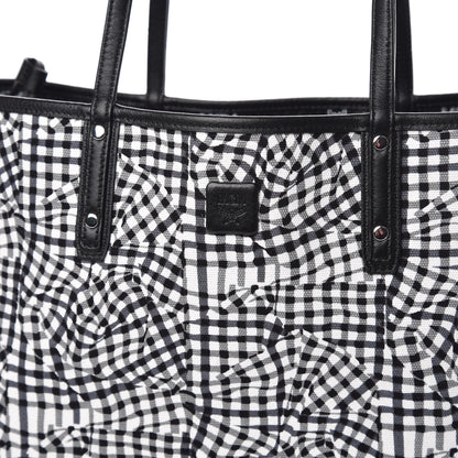 MCM Visetos Medium Reversible Shopper Tote Black 11 of 16