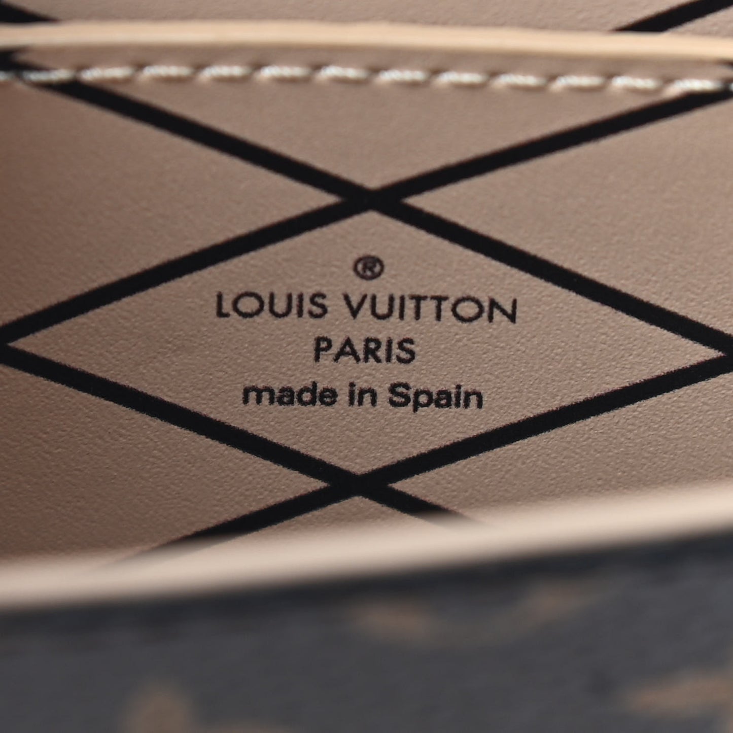 Monogram Pochette Trunk Verticale Black