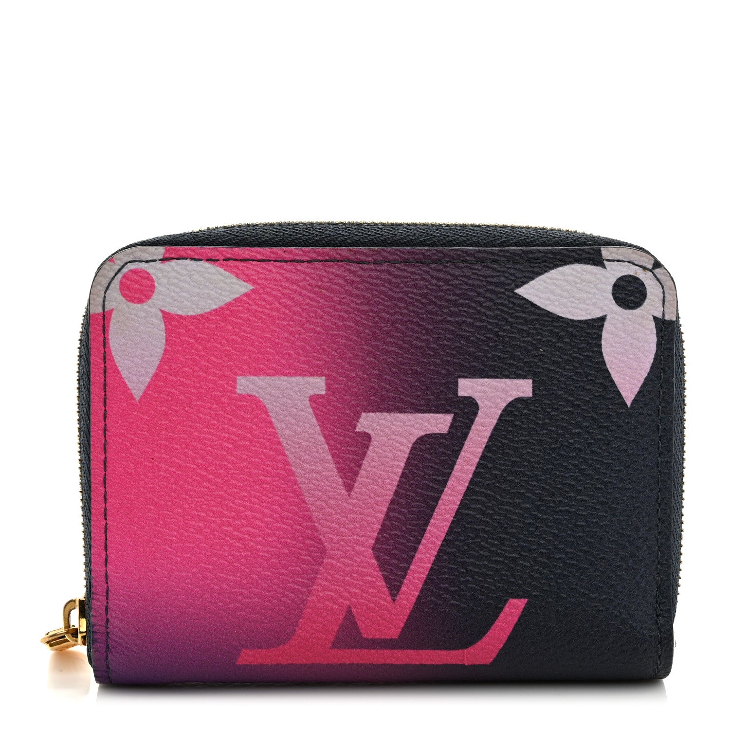Louis Vuitton Monogram Giant Spring In The City Zippy Coin Purse Midnight Fuchsia 1 of 7