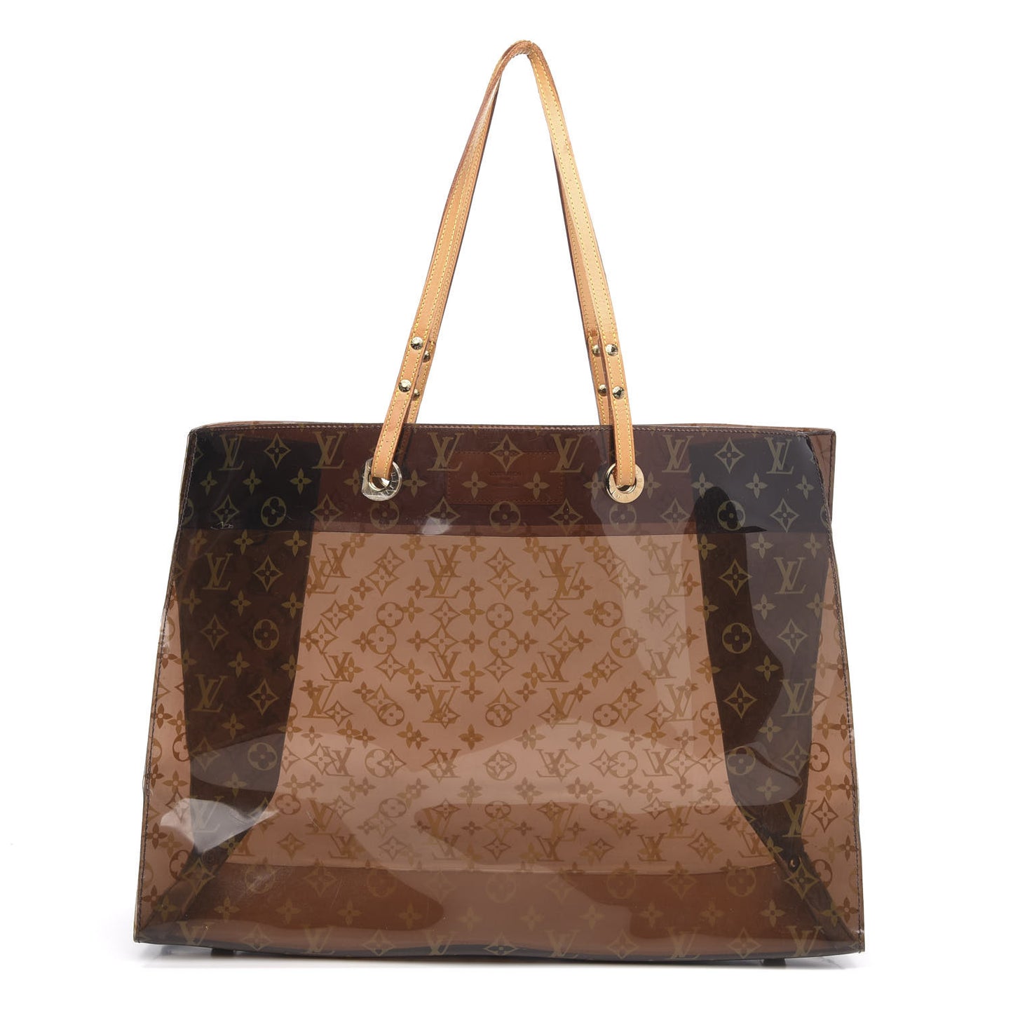 Vinyl Monogram Ambre Sac Cabas GM