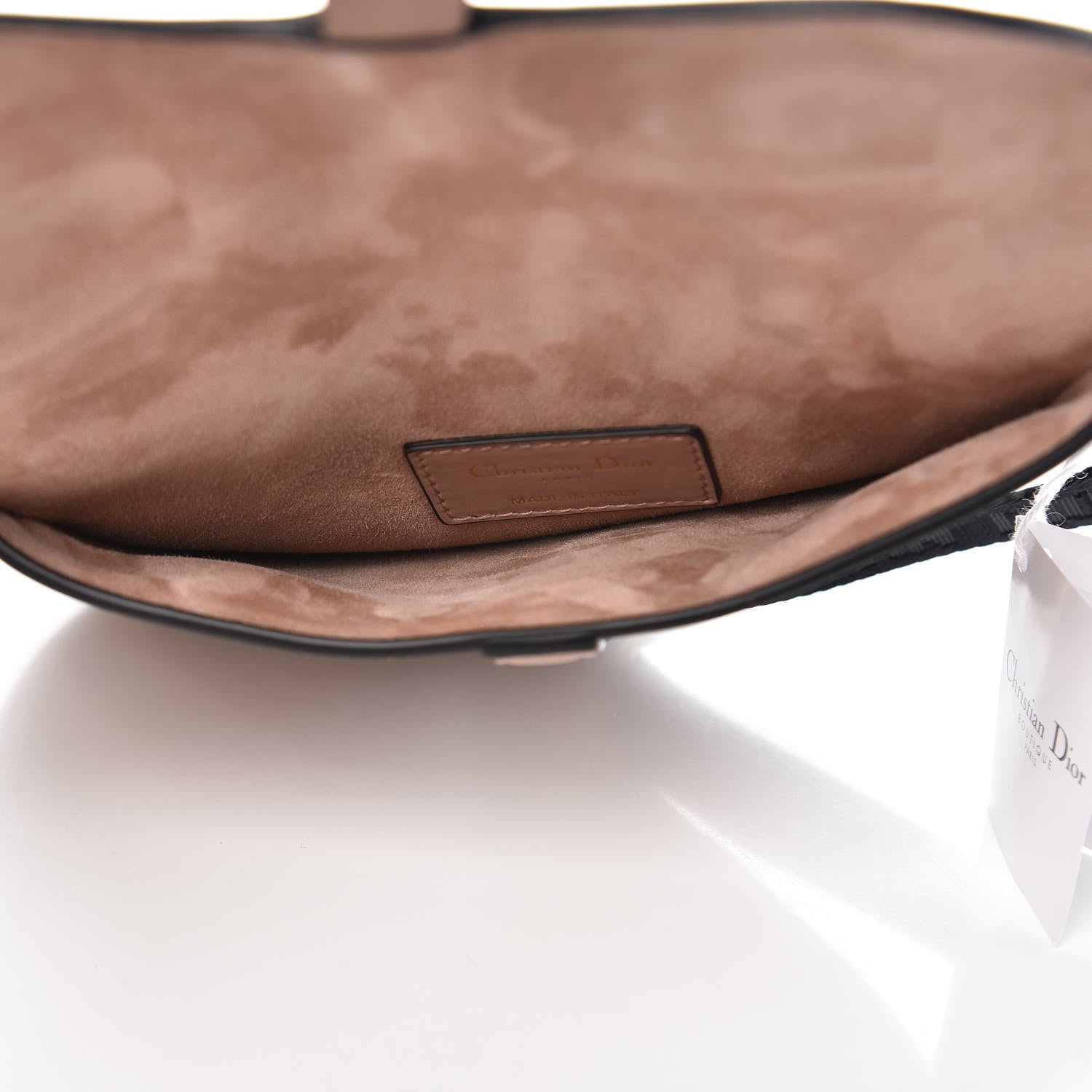 Christian Dior Calfskin Saddle Belt Bag Fard 5 of 8