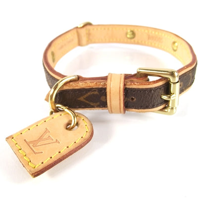 Louis Vuitton Monogram Baxter Dog Collar MM 1 of 5
