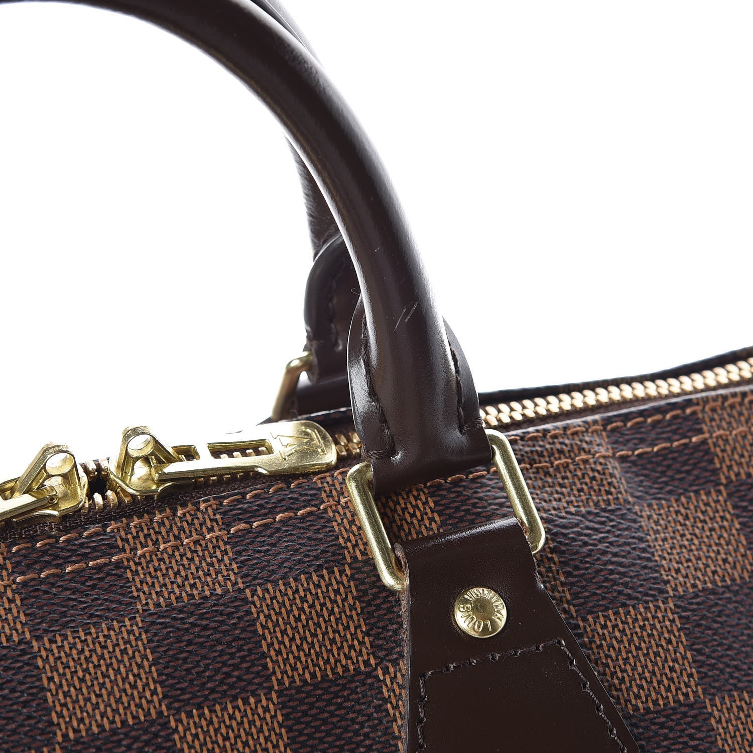 Louis Vuitton Damier Ebene Speedy Bandouliere 30 10 of 11