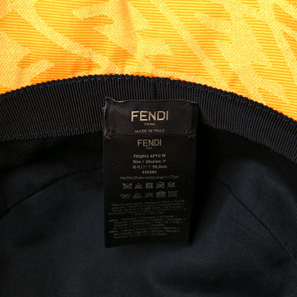 Fendi X SARA COLEMAN Canvas FF Vertigo Bucket Hat M Mimosa 7 of 7