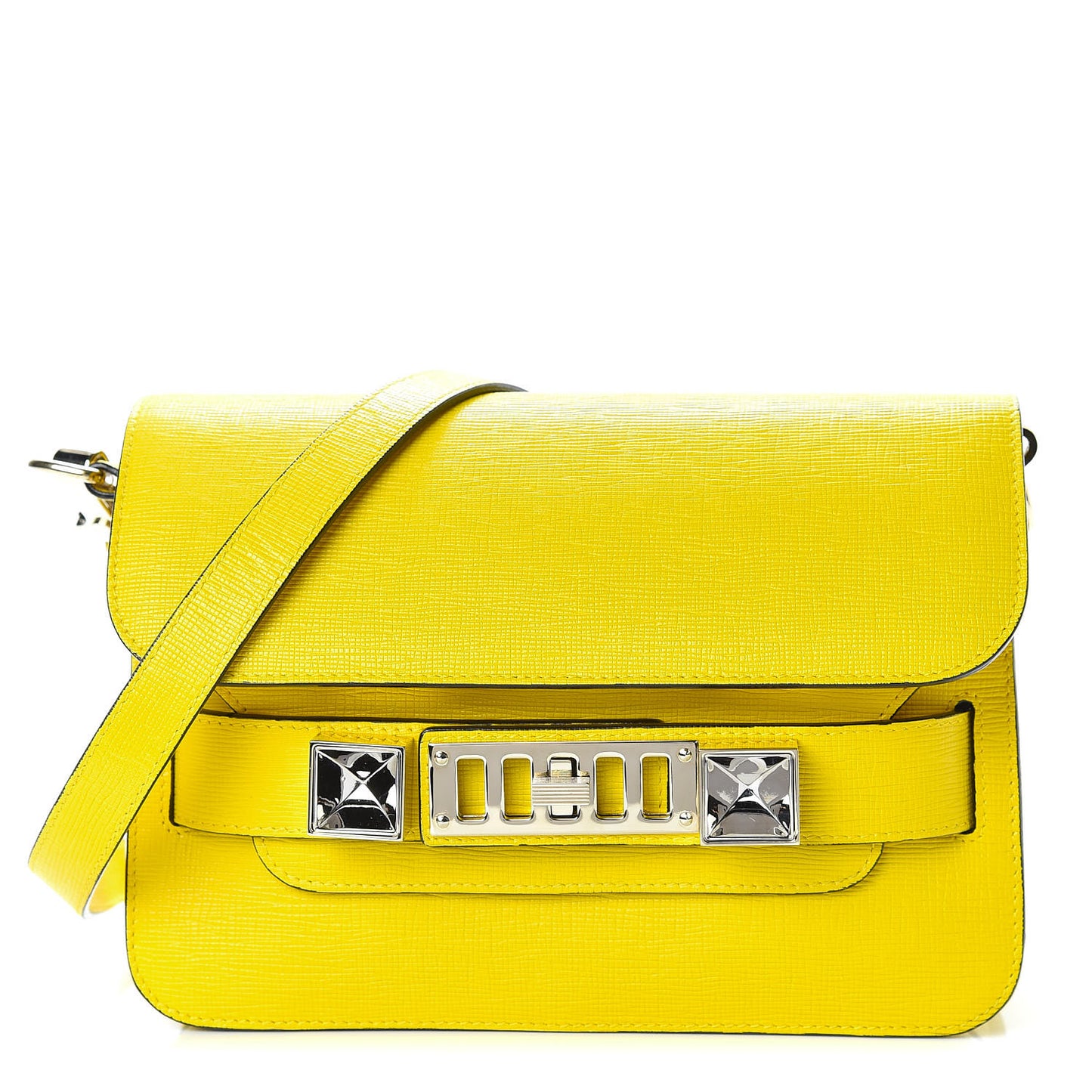 New Linosa Mini PS11 Classic Shoulder Bag Tropical Yellow