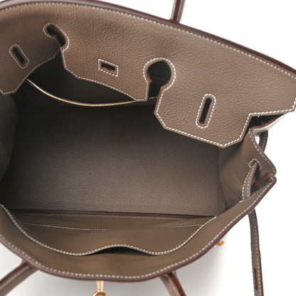 Hermes Togo Birkin 35 Etoupe 4 of 9