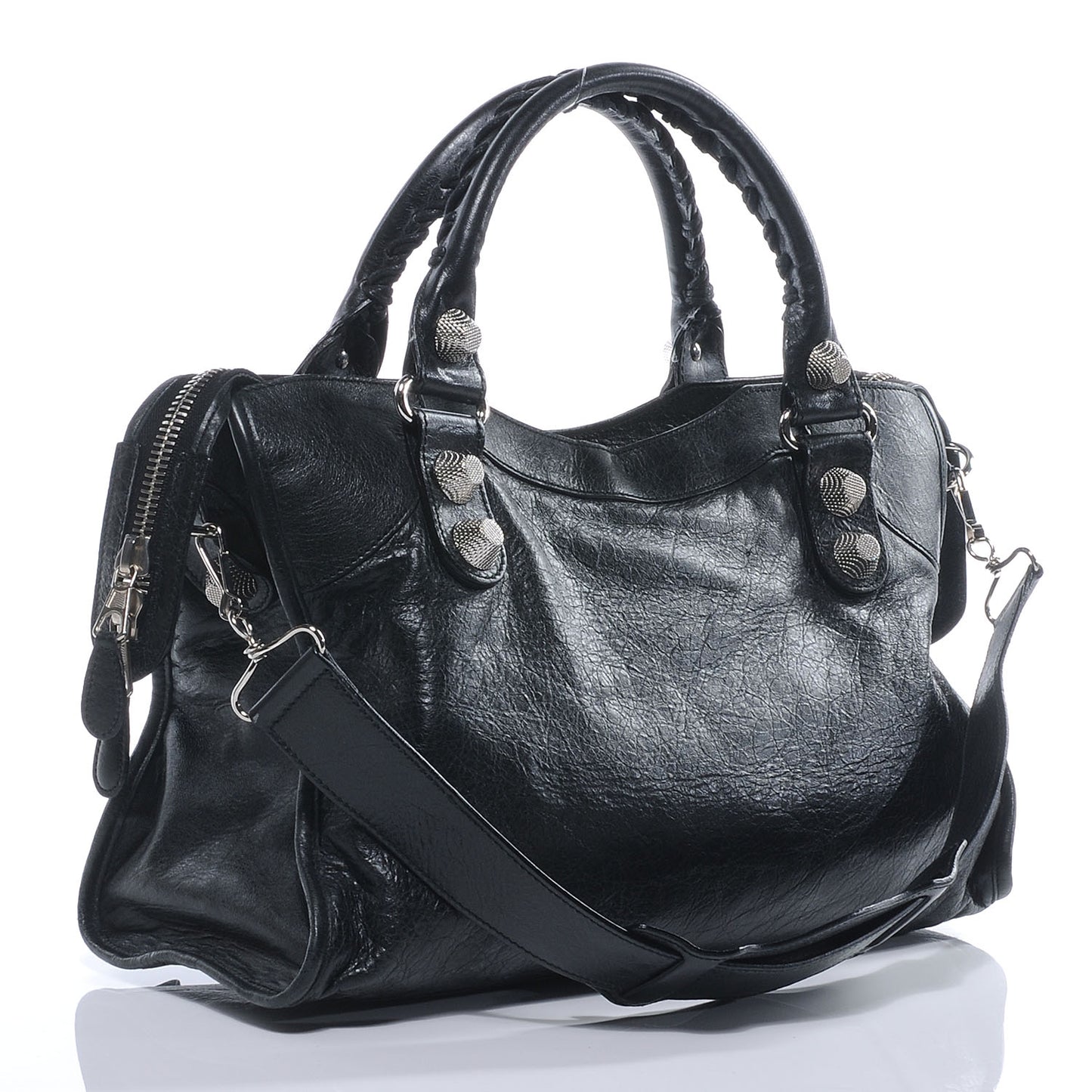 Agneau Giant 21 Silver Hardware City Black