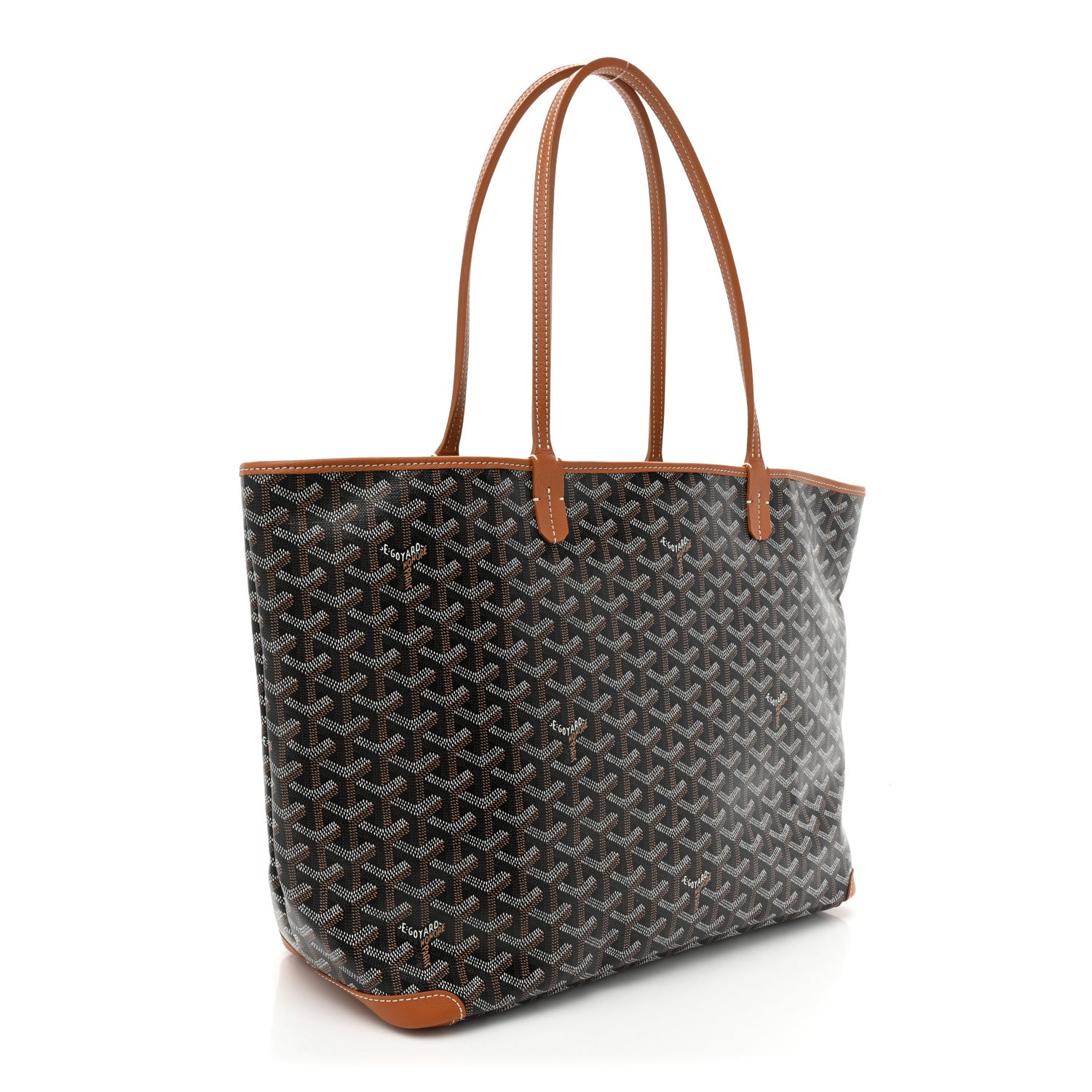 Goyard Goyardine Artois MM Black Gold 3 of 8